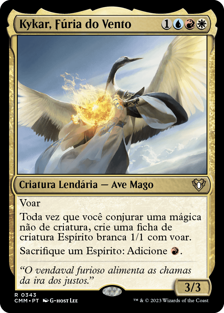 Kykar, Fúria do Vento / Kykar, Wind's Fury - Magic: The Gathering - MoxLand