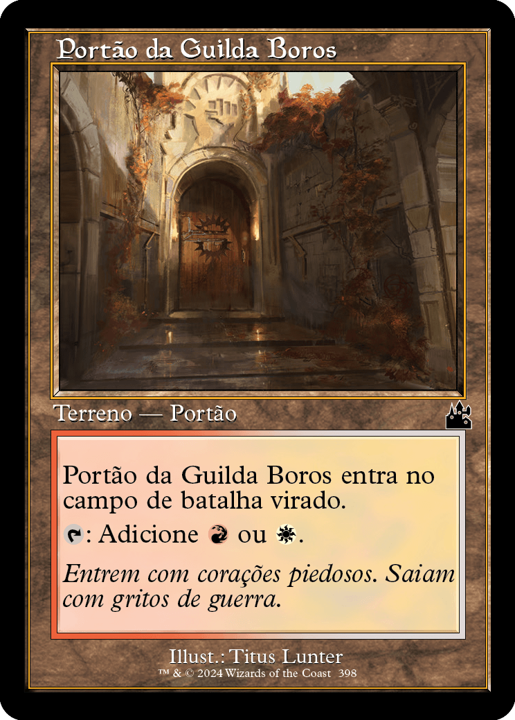 Portão da Guilda Boros / Boros Guildgate - Magic: The Gathering - MoxLand