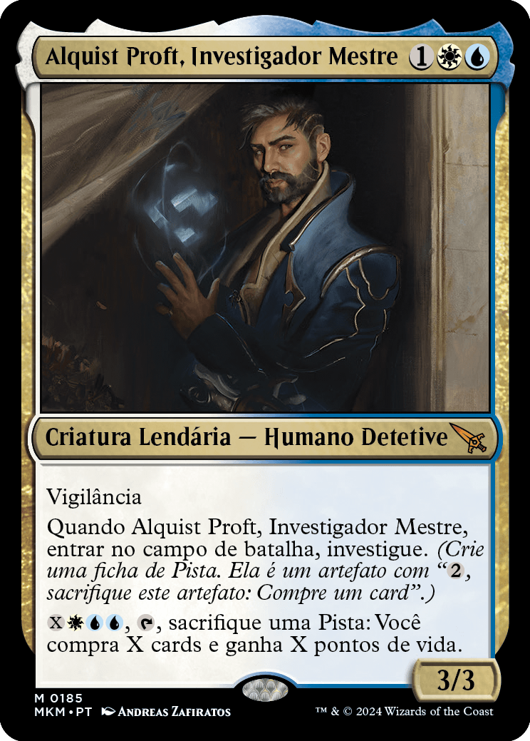 Alquist Proft, Investigador Mestre / Alquist Proft, Master Sleuth - Magic: The Gathering - MoxLand