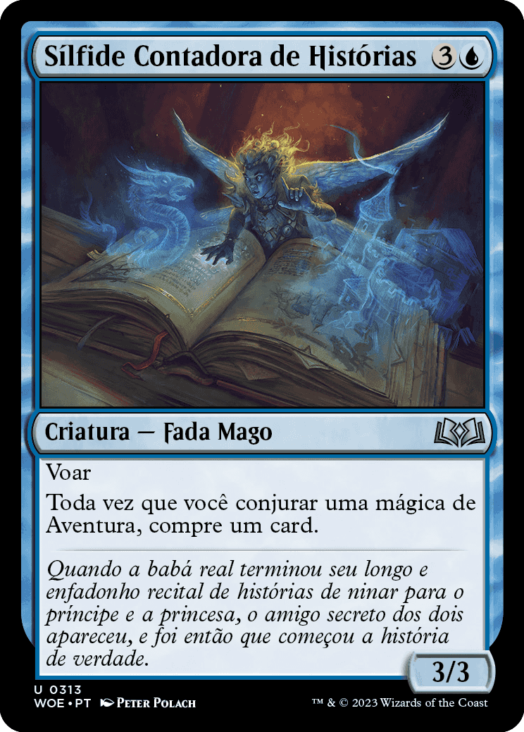 Sílfide Contadora de Histórias / Storyteller Pixie - Magic: The Gathering - MoxLand