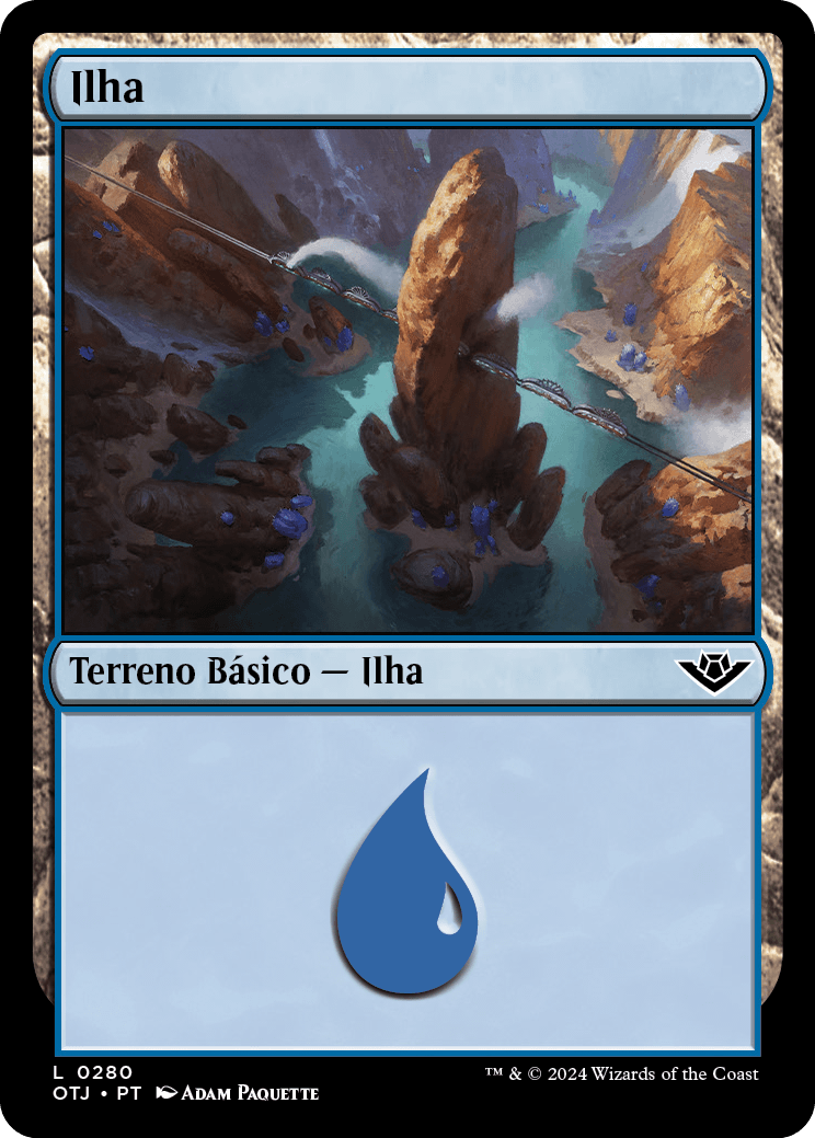 Ilha / Island - Magic: The Gathering - MoxLand