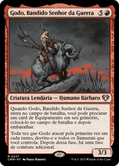 Godo, Bandido Senhor da Guerra / Godo, Bandit Warlord - Magic: The Gathering - MoxLand