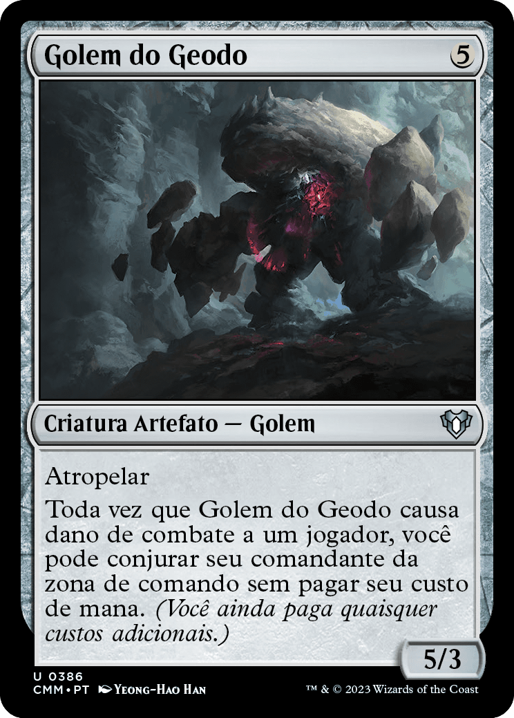 Golem do Geodo / Geode Golem - Magic: The Gathering - MoxLand