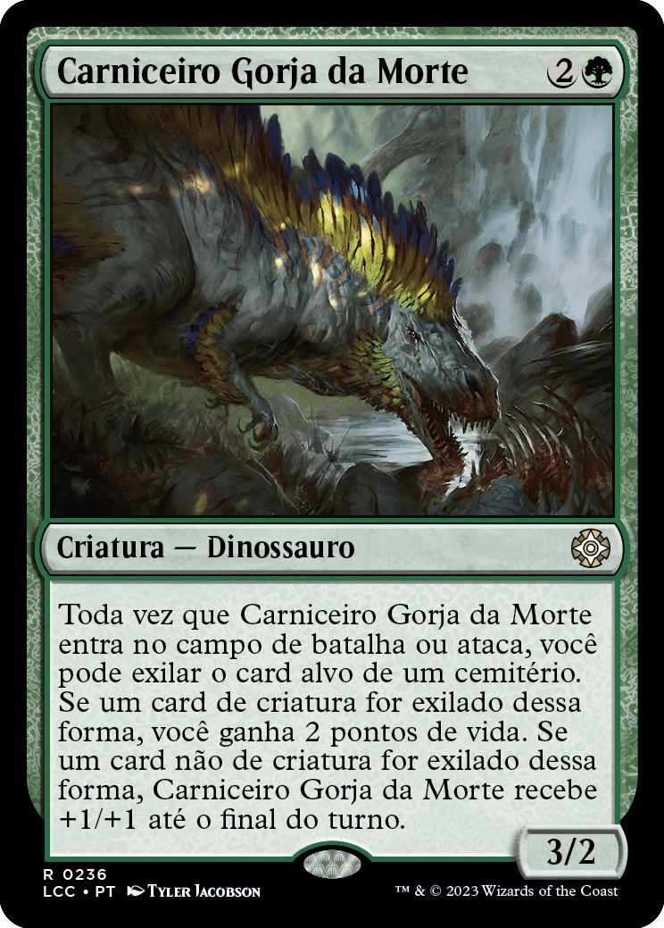 Carniceiro Gorja da Morte / Deathgorge Scavenger - Magic: The Gathering - MoxLand