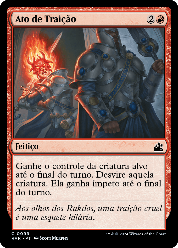 Ato de Traição / Act of Treason - Magic: The Gathering - MoxLand