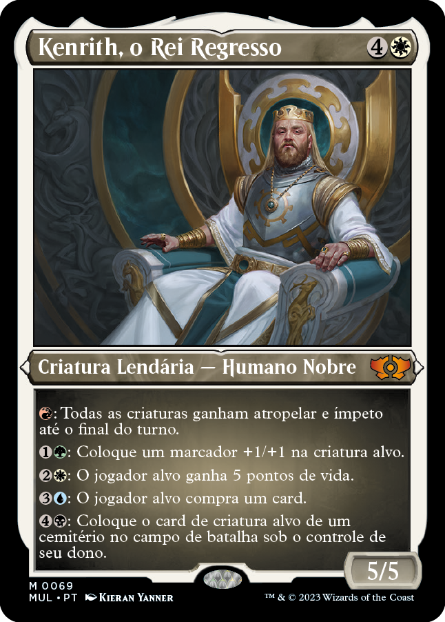 Kenrith, o Rei Regresso / Kenrith, the Returned King - Magic: The Gathering - MoxLand