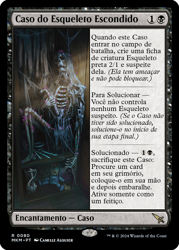 Caso do Esqueleto Escondido / Case of the Stashed Skeleton - Magic: The Gathering - MoxLand