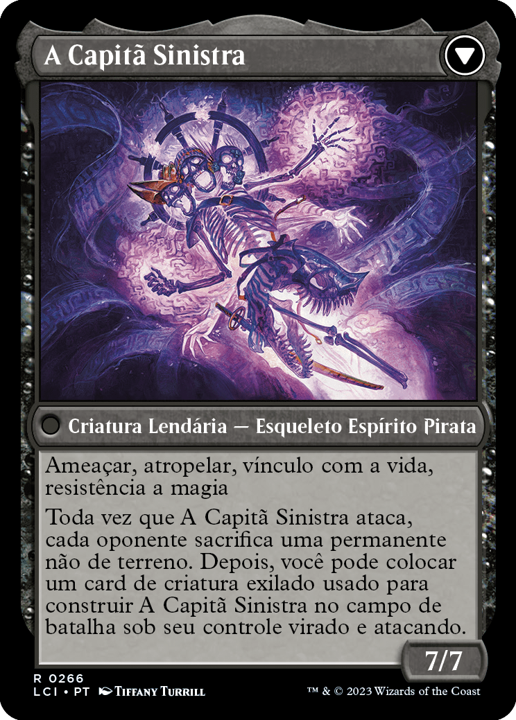 Trono da Capitã Sinistra / Throne of the Grim Captain - Magic: The Gathering - MoxLand