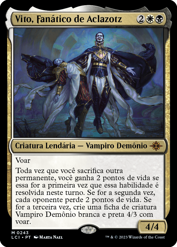 Vito, Fanático de Aclazotz / Vito, Fanatic of Aclazotz - Magic: The Gathering - MoxLand