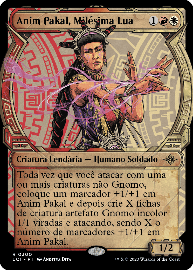 Anim Pakal, Milésima Lua / Anim Pakal, Thousandth Moon - Magic: The Gathering - MoxLand