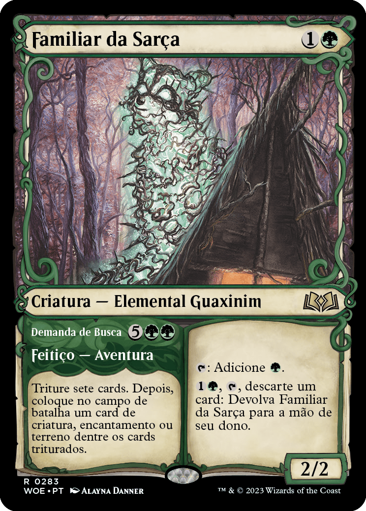 Familiar da Sarça / Bramble Familiar - Magic: The Gathering - MoxLand