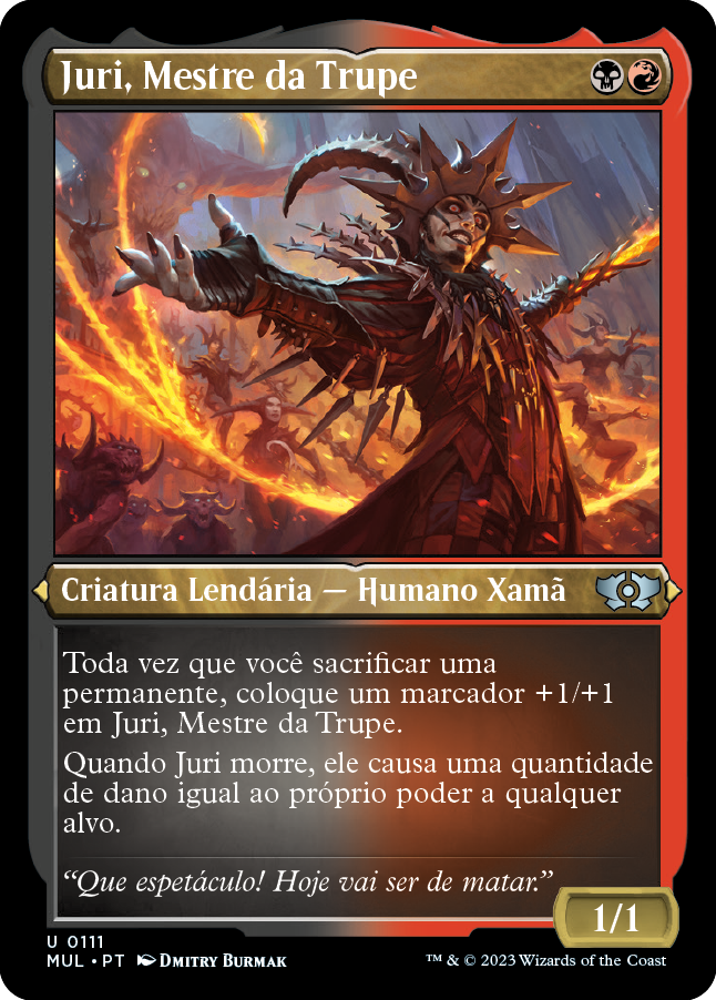 Juri, Mestre da Trupe / Juri, Master of the Revue - Magic: The Gathering - MoxLand