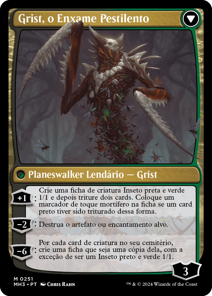 Grist, Larva Voraz / Grist, Voracious Larva - Magic: The Gathering - MoxLand