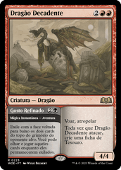 Dragão Decadente / Decadent Dragon - Magic: The Gathering - MoxLand