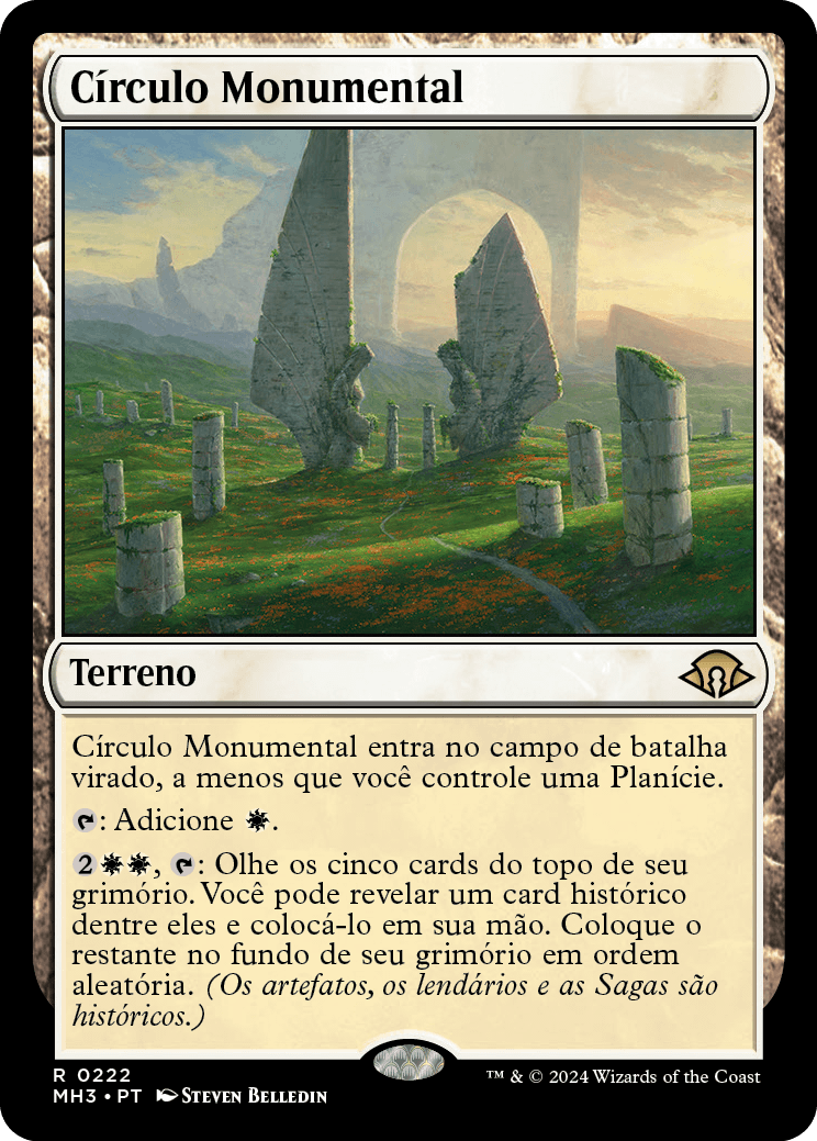 Círculo Monumental / Monumental Henge - Magic: The Gathering - MoxLand