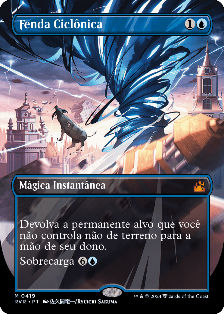 Fenda Ciclônica / Cyclonic Rift - Magic: The Gathering - MoxLand