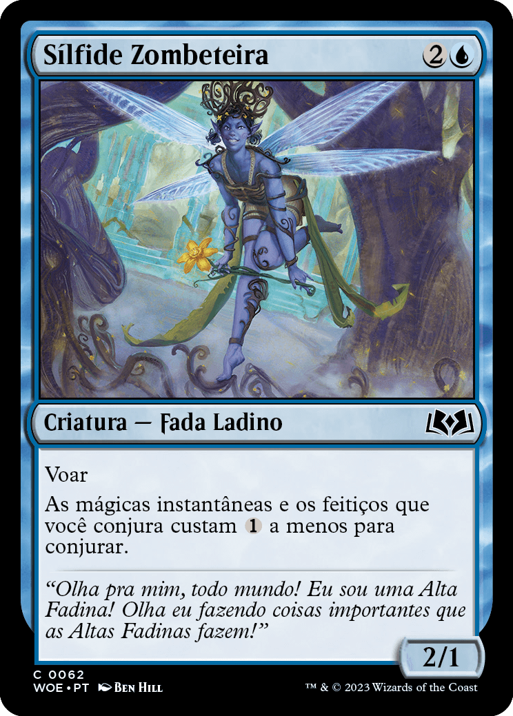 Sílfide Zombeteira / Mocking Sprite - Magic: The Gathering - MoxLand