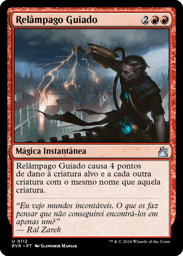 Relâmpago Guiado / Homing Lightning - Magic: The Gathering - MoxLand