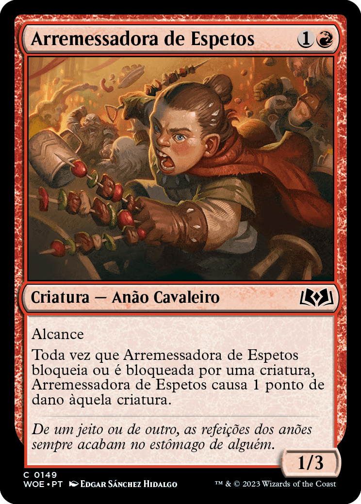 Arremessadora de Espetos / Skewer Slinger - Magic: The Gathering - MoxLand