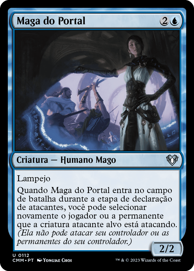 Maga do Portal / Portal Mage - Magic: The Gathering - MoxLand