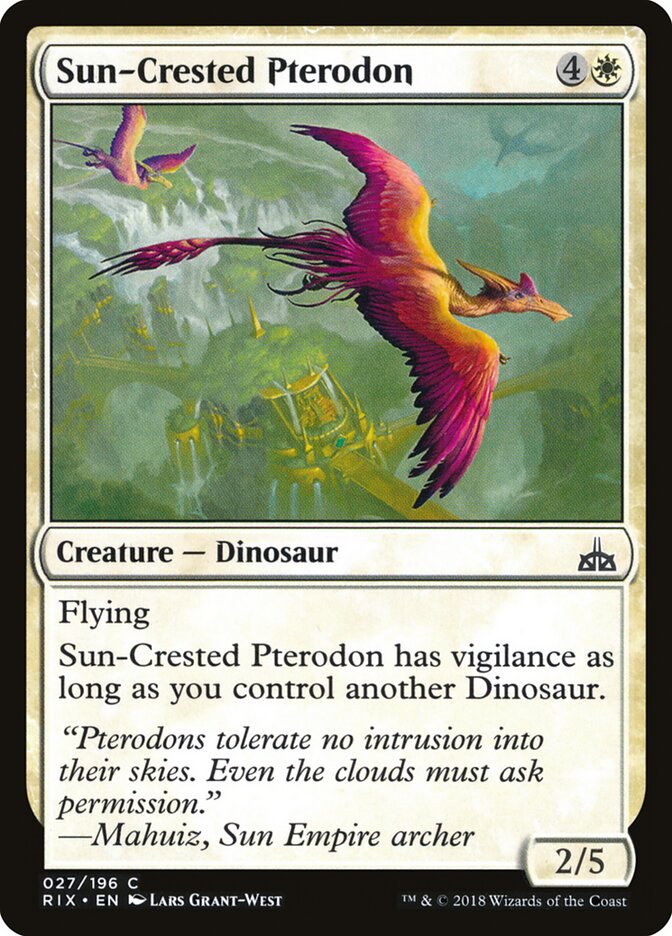 Pterodonte Crista-solar / Sun-Cres