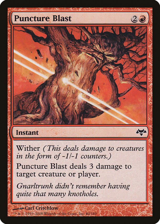 Punção Explosiva / Puncture Blast - Magic: The Gathering - MoxLand