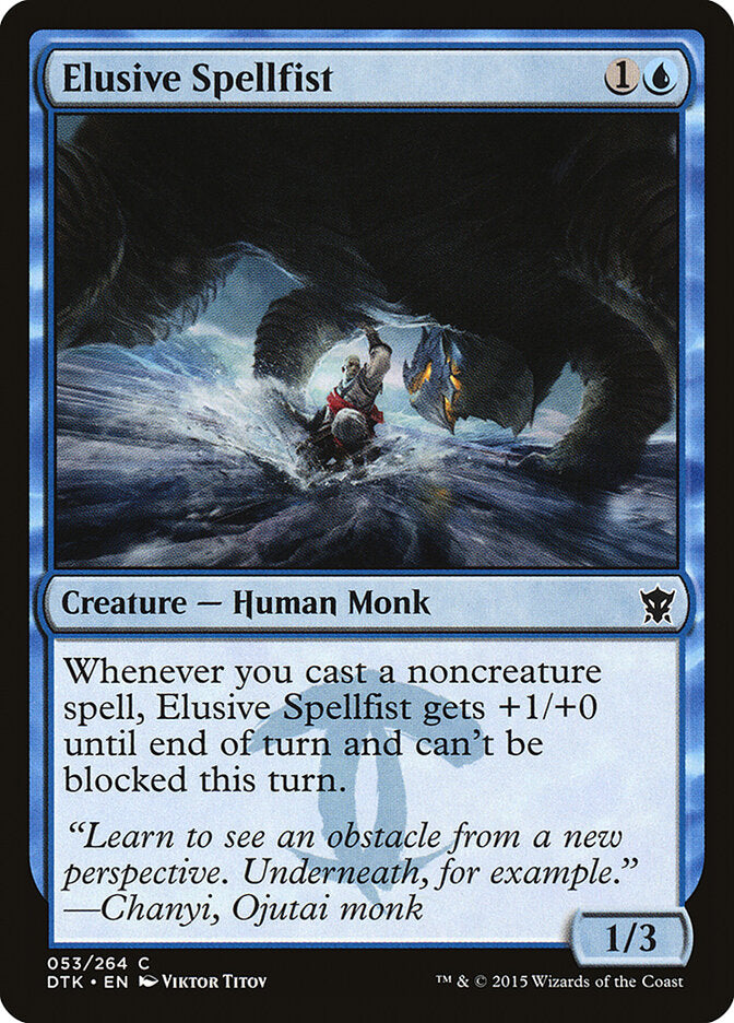 Punho-mágico Elusivo / Elusive Spellfist - Magic: The Gathering - MoxLand