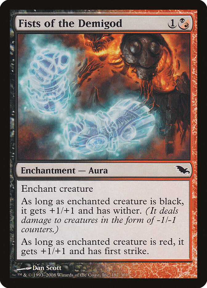 Punhos do Semideus / Fists of the Demigod - Magic: The Gathering - MoxLand