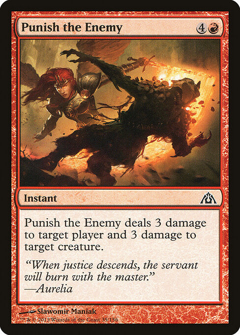 Punir o Inimigo / Punish the Enemy - Magic: The Gathering - MoxLand