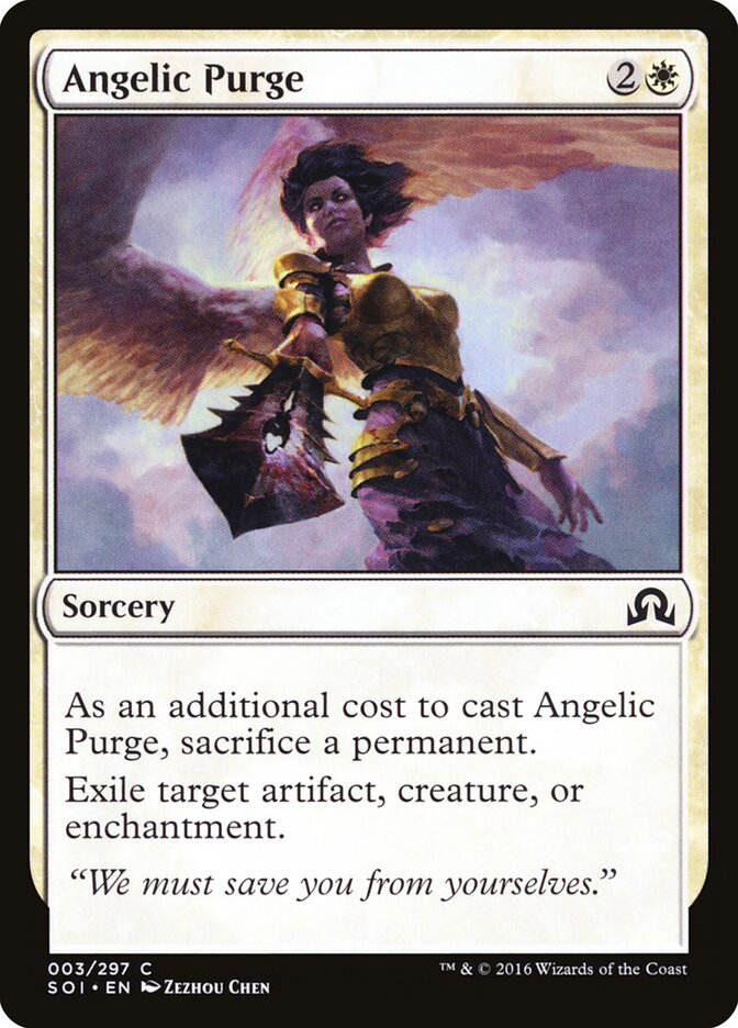 Purgação Angelical / Angelic Purge - Magic: The Gathering - MoxLand