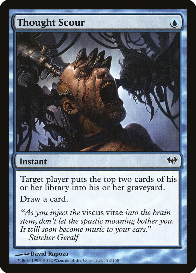 Purgar Pensamento / Thought Scour - Magic: The Gathering - MoxLand