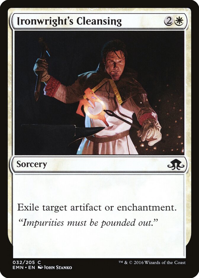 Purificação do Ferreiro / Ironwright's Cleansing - Magic: The Gathering - MoxLand