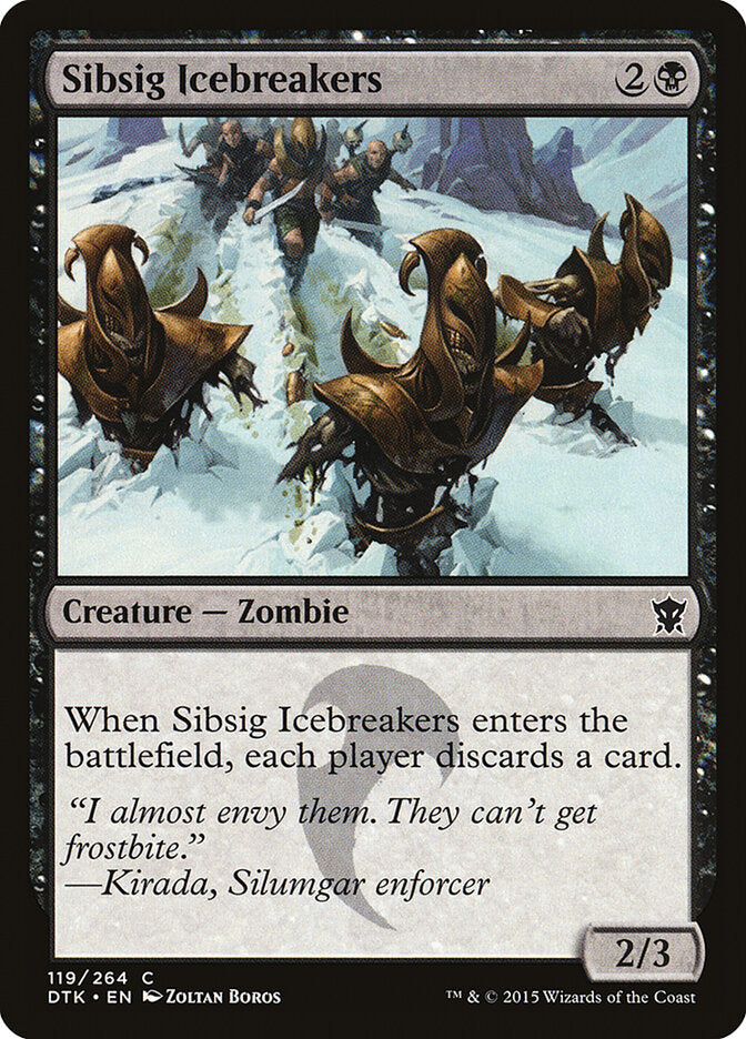 Quebradores de Gelo Sibsig / Sibsig Icebreakers - Magic: The Gathering - MoxLand