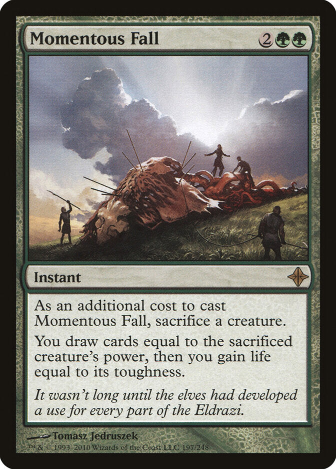 Queda Monumental / Momentous Fall - Magic: The Gathering - MoxLand