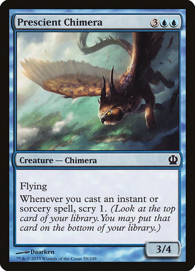 Quimera Presciente / Prescient Chimera - Magic: The Gathering - MoxLand