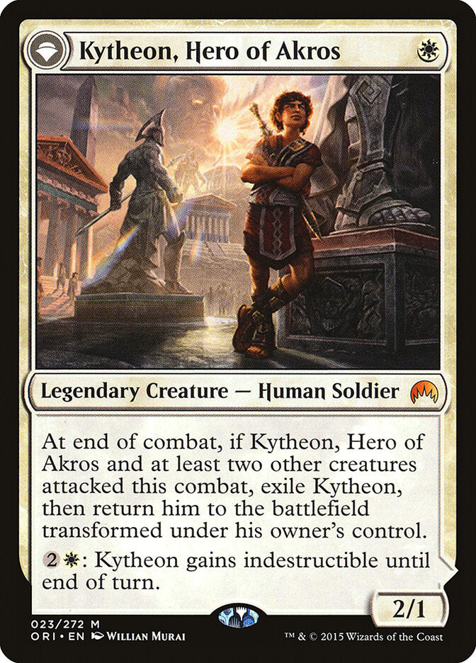 Quiteon, Herói de Ácros / Kytheon, Hero of Akros - Magic: The Gathering - MoxLand