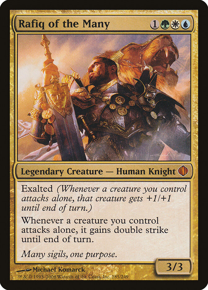 Rafiq dos Muitos / Rafiq of the Many - Magic: The Gathering - MoxLand