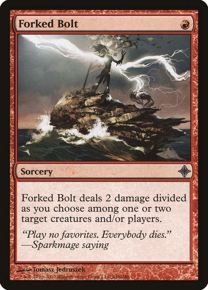 Raio Bifurcado / Forked Bolt - Magic: The Gathering - MoxLand