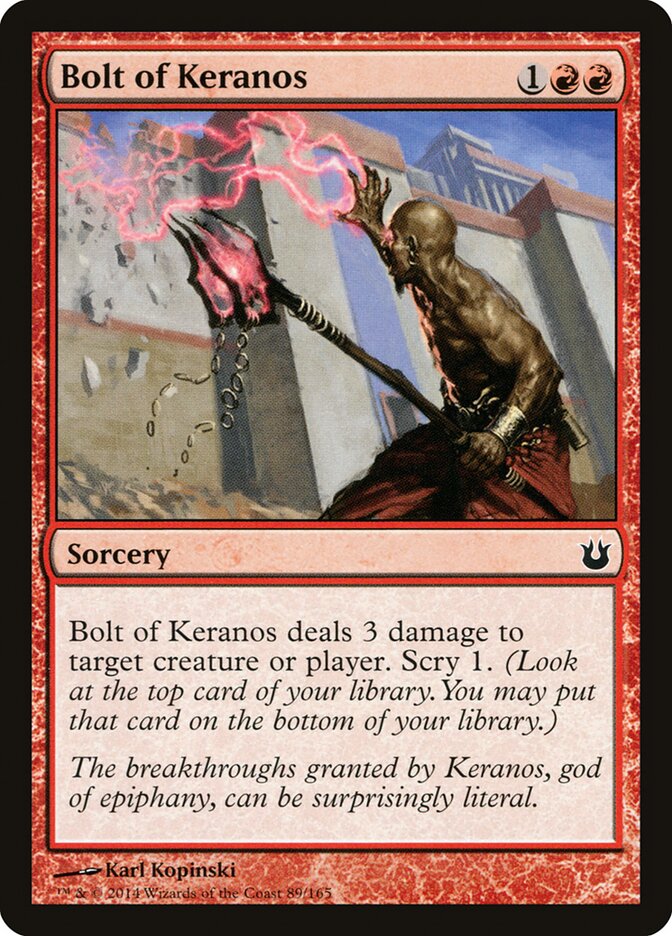 Raio de Queranos / Bolt of Keranos - Magic: The Gathering - MoxLand