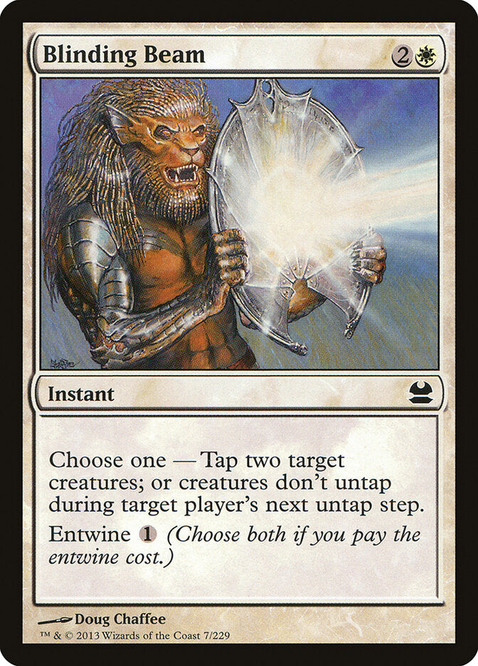 Raio Ofuscante / Blinding Beam - Magic: The Gathering - MoxLand