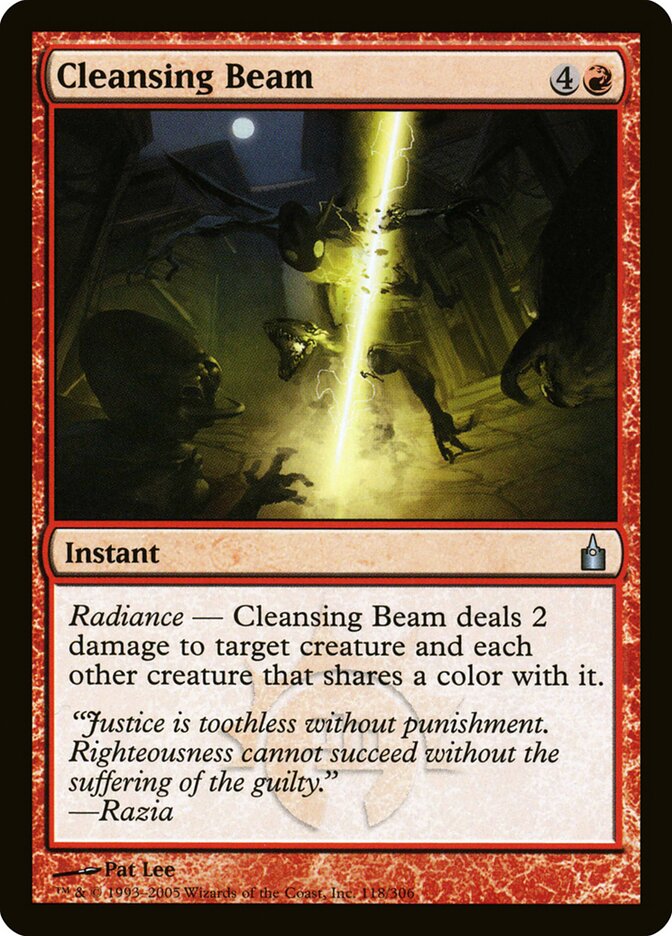Raio Purificador / Cleansing Beam - Magic: The Gathering - MoxLand