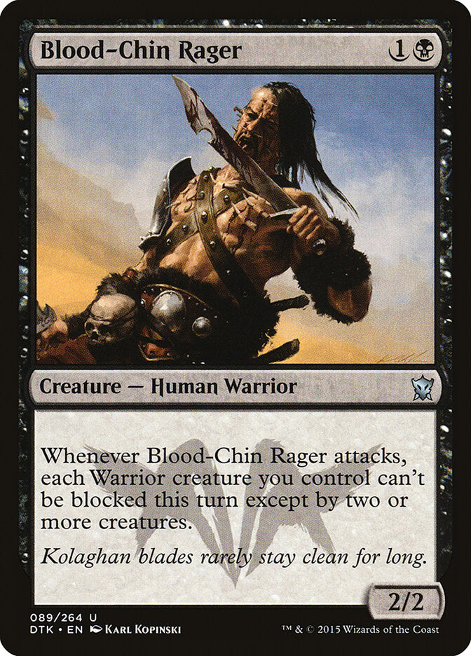 Raivoso Queixo-sangrento / Blood-Chin Rager - Magic: The Gathering - MoxLand
