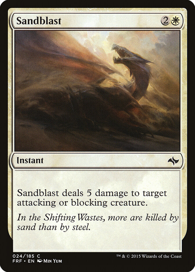 Rajada de Areia / Sandblast - Magic: The Gathering - MoxLand