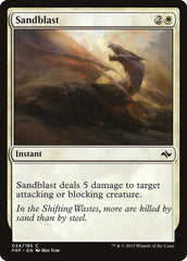 Rajada de Areia / Sandblast - Magic: The Gathering - MoxLand