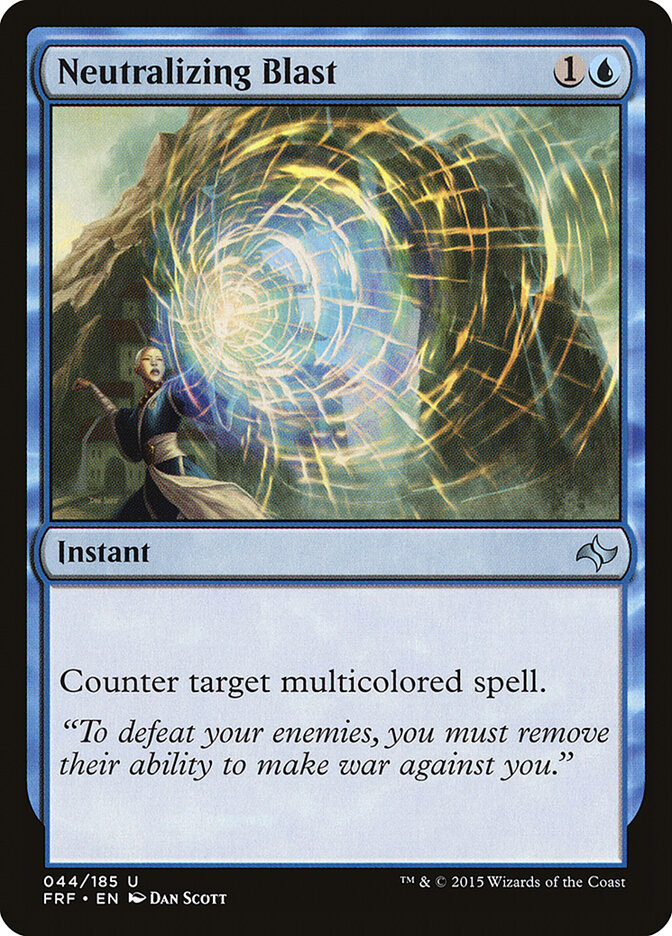 Rajada Neutralizadora / Neutralizing Blast - Magic: The Gathering - MoxLand