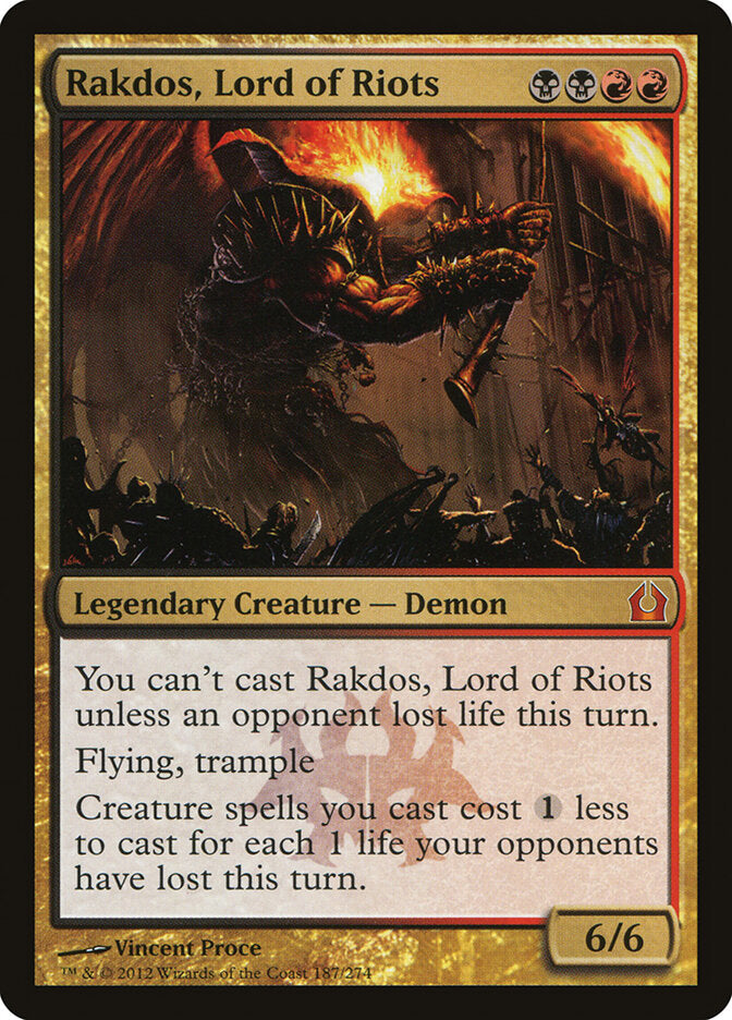 Rakdos, Senhor dos Tumultos / Rakdos, Lord of Riots - Magic: The Gathering - MoxLand