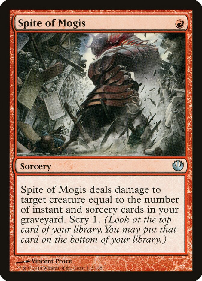Rancor de Mogis / Spite of Mogis - Magic: The Gathering - MoxLand