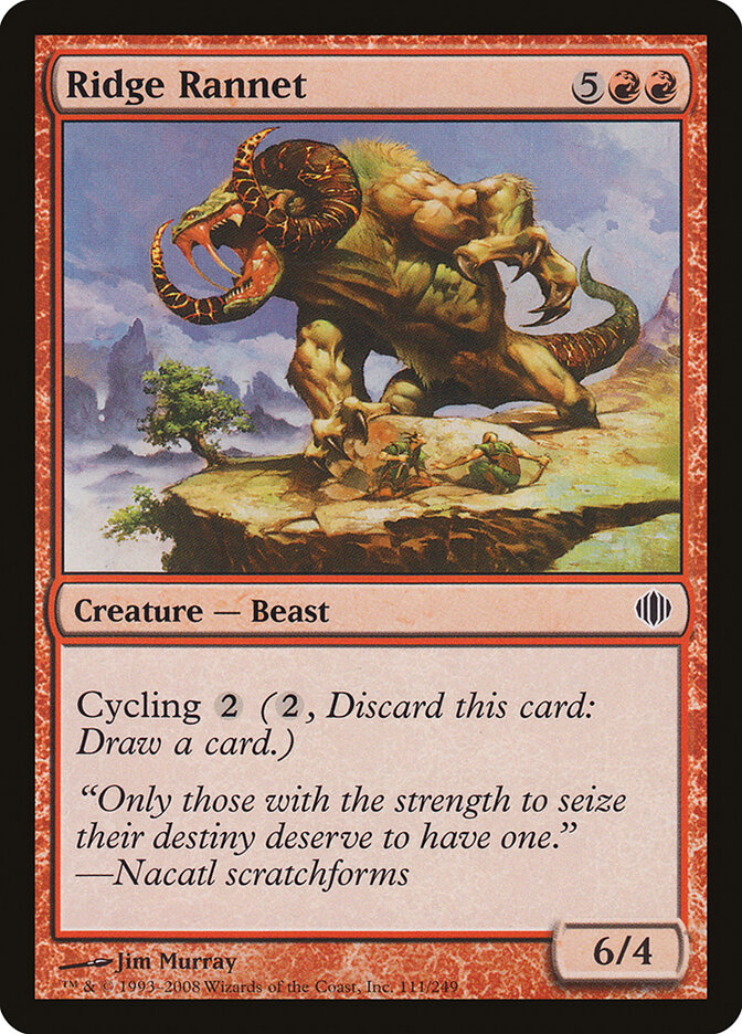Rannet do Cume / Ridge Rannet - Magic: The Gathering - MoxLand