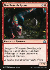 Raptor Aguilhodonte / Needletooth Raptor - Magic: The Gathering - MoxLand