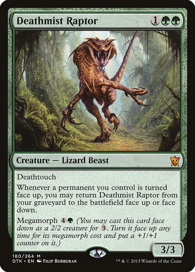 Raptor da Névoa Mortal / Deathmist Raptor - Magic: The Gathering - MoxLand